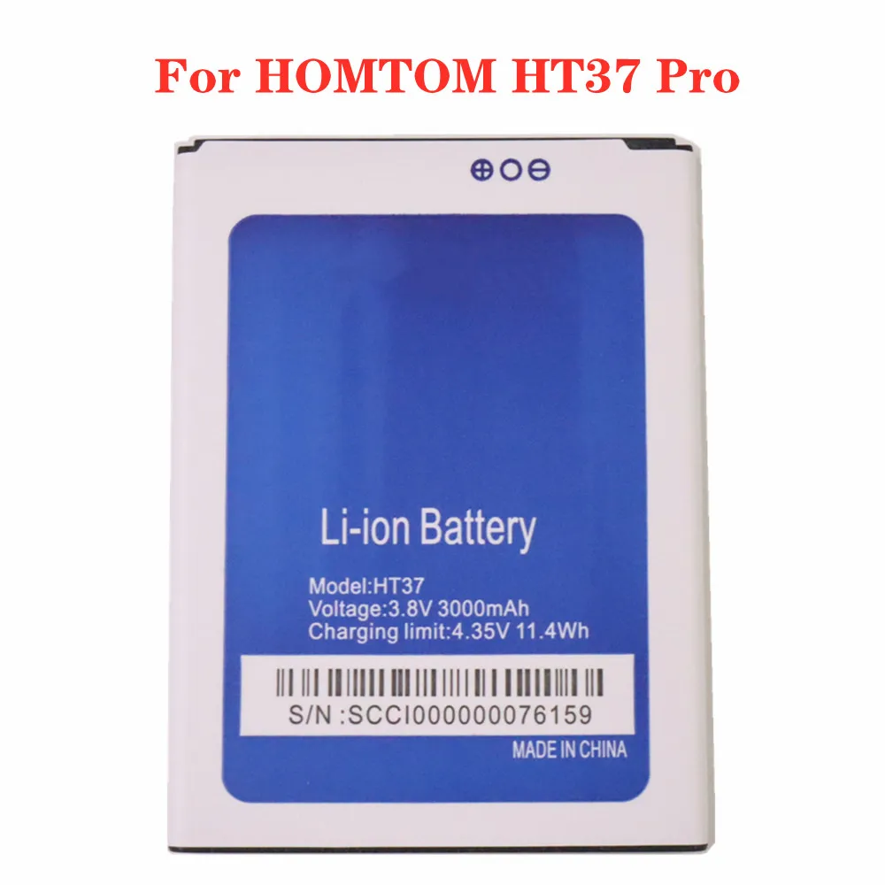 

Новый высококачественный аккумулятор HT37 для телефона HT37 Pro HT37Pro, аккумулятор большой емкости 3000 мАч, быстрая доставка