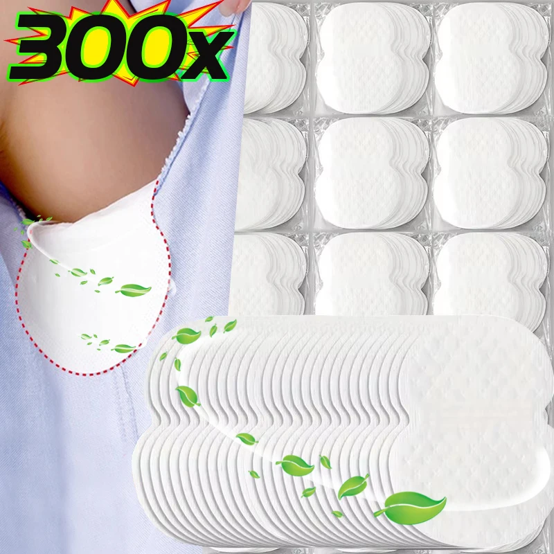 10-300pcs Underarm Pads Dress Clothing Perspiration Deodorant Pads Armpit Care Sweat Absorbent Pads Deodorant for Women Men