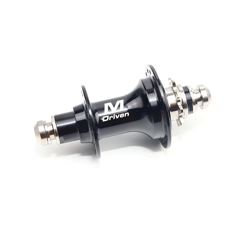 M Driven Left Driver BMX Naben, BMX Titanlegierung Achsnabe, Ultraleichte Mini-Bike-Nabe, 9t 36h, 120 Klickgeräusche, BMX Hinterradnabe – Detail 14