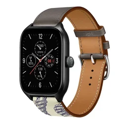 Premium Leather Watch Band - Universal Fit 20mm/22mm Strap - 20mm watch band (13 Stucco with)