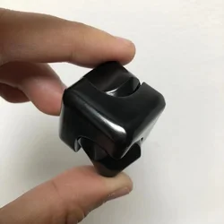 Square Decompression Fidget Spinner Toy for Kids - Stress Relief and Focus Booster (Black)