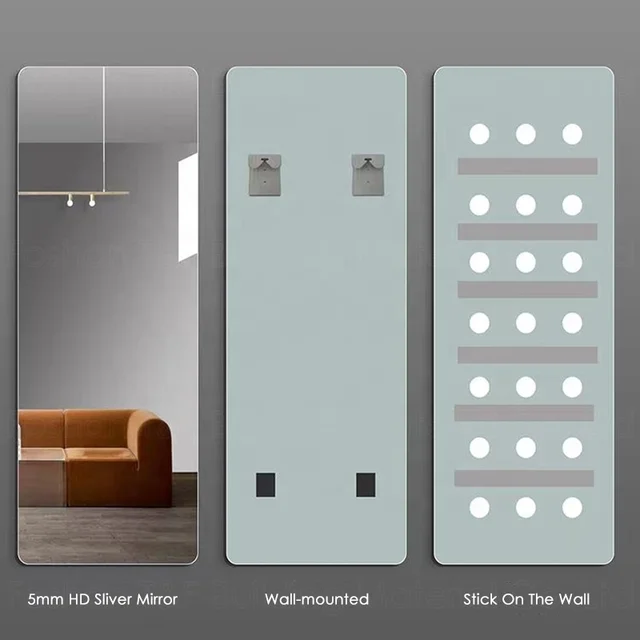 Smart Touch Wall-Mounted Full-Length LED Mirror 6