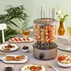Household Electric Barbecue Grill Skewer Vertical Self-baking Machine Barbecue Grill Automatic Rotating Smokeless Grill 3