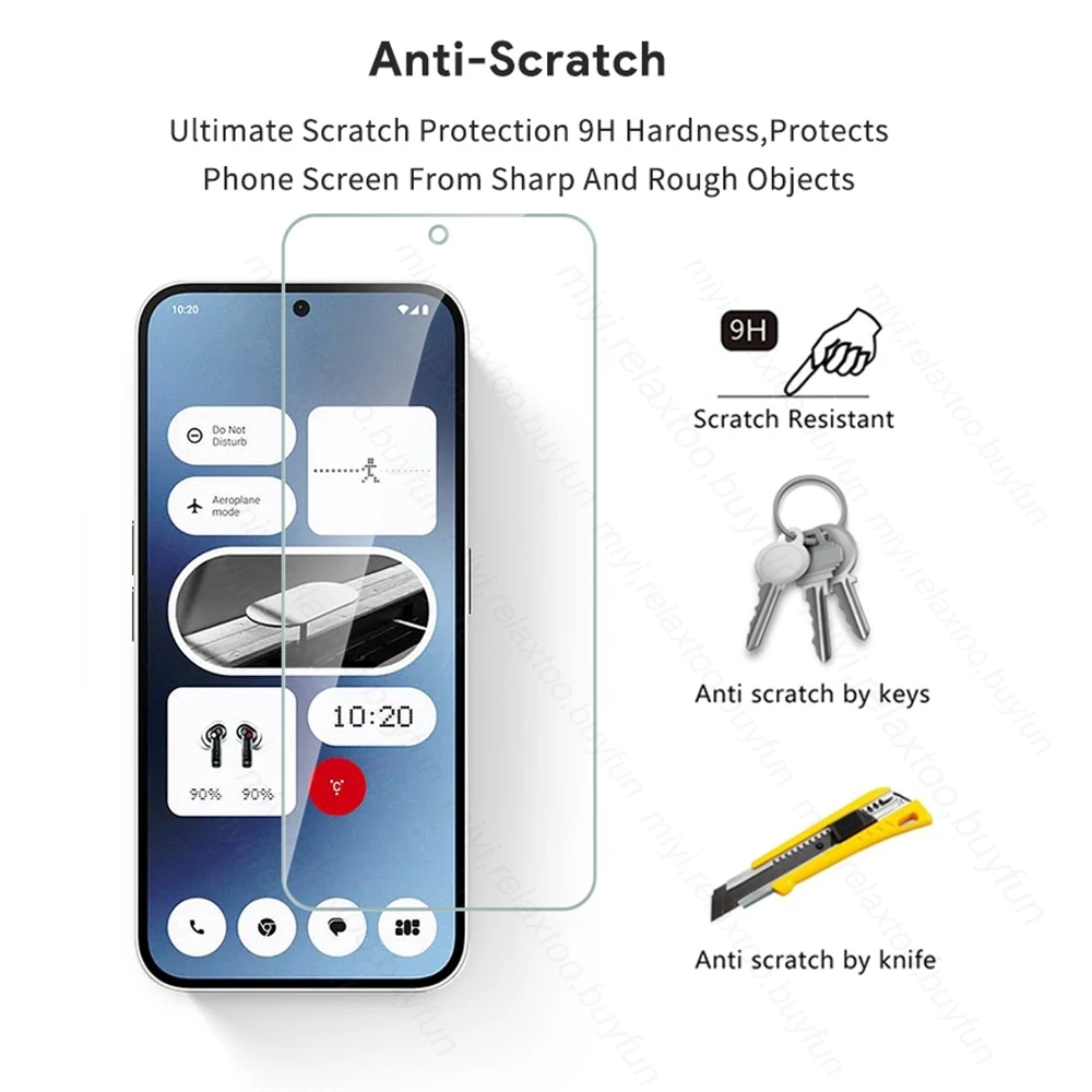 Asuwish Custodia A Portafoglio Con Cinturino + Vetro Temperato Per Nothing Phone 2a – TPU, 3 Scomparti, Chiusura Magnetica, Cavalletto - 4