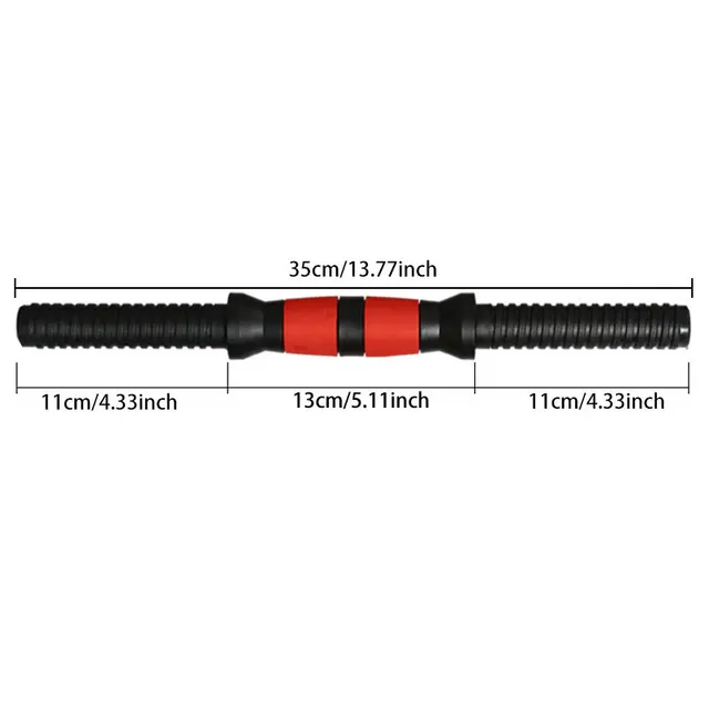 Dumbbell rod universal connecting rod changed into barbell kettle bell handle fixing nut accessory body-building male household 2