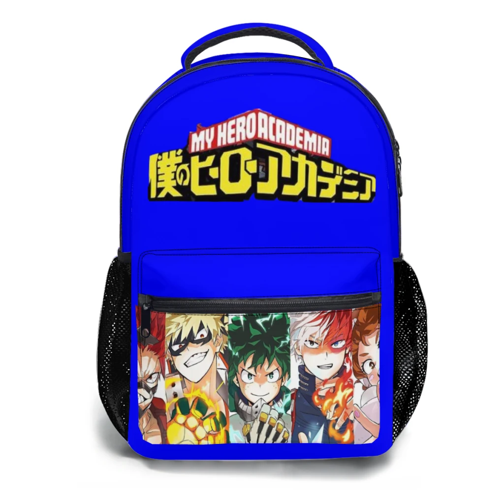 

Anime-My-Hero-Academia Schoolbag For kids Large Capacity Student Backpack Cartoon High School Student Backpack