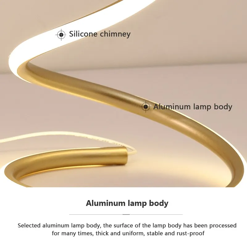 Modern LED Table Lamp Dimmer Switch Desk Light For Study Reading Bedside Sofe Corner Decorative Decor Fixture Table Lighting 5