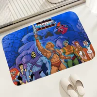 Bathroom Mat He-Man Masters Of Universe Kitchen Carpet Floor Mats Rugs Prayer Rug Foot Door Bath Room Non-slip House Entrance 1