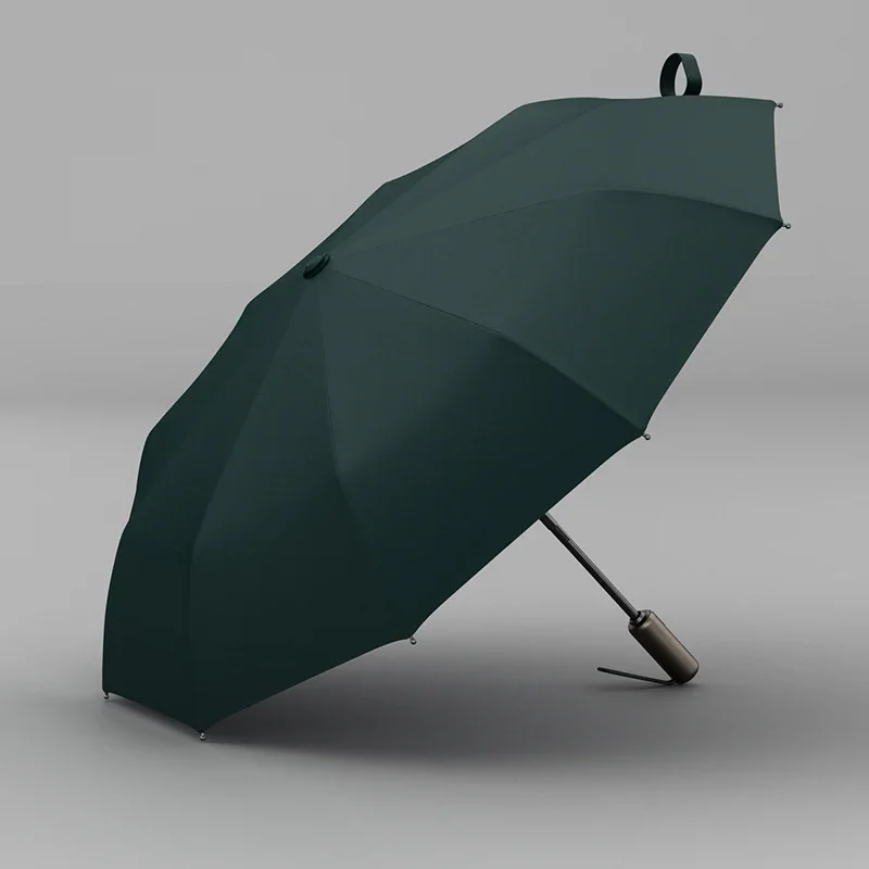Folding Umbrella Automatic Umbrella Wind Resistant Umbrella Windproof Umbrella OLYCAT Automatic Umbrella for Men 10 Ribs Windproof Big Rain Umbrella Business Style Golf Folding Outdoor Parasol Male