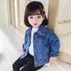 Girls Boys Denim Jacket Korean Style Loose Kids Spring and Autumn Clothing 2024 New Children Jacket Baby Top Fashion Clothing 1