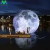 Blow Up Giant Inflatable Moon With Built in LED Lights Airtight PVC Planet Balloon Earth Balloon For Festival Decoration 1