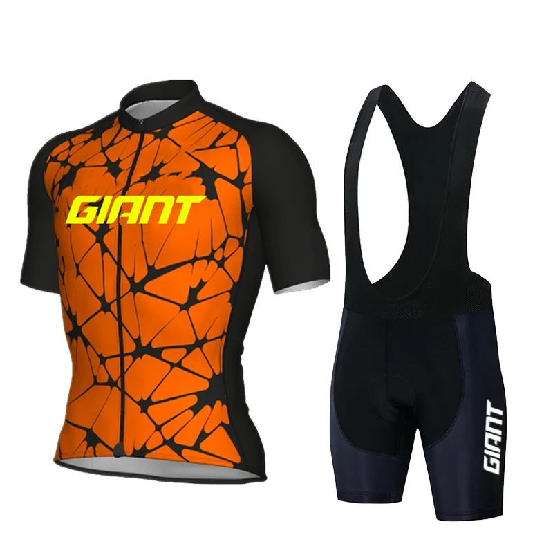 Summer GIANT Cycling Jersey Set Racing Bicycle Clothing Maillot Ropa Ciclismo MTB Bike Clothing Sportswear Cycling Suit cycling jersey cycling suit cycling jersey set