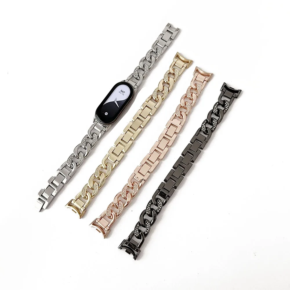 Bracelet En Métal Compatible Avec Xiaomi Band 7 Pro Bracelets De Remplacement En Acier