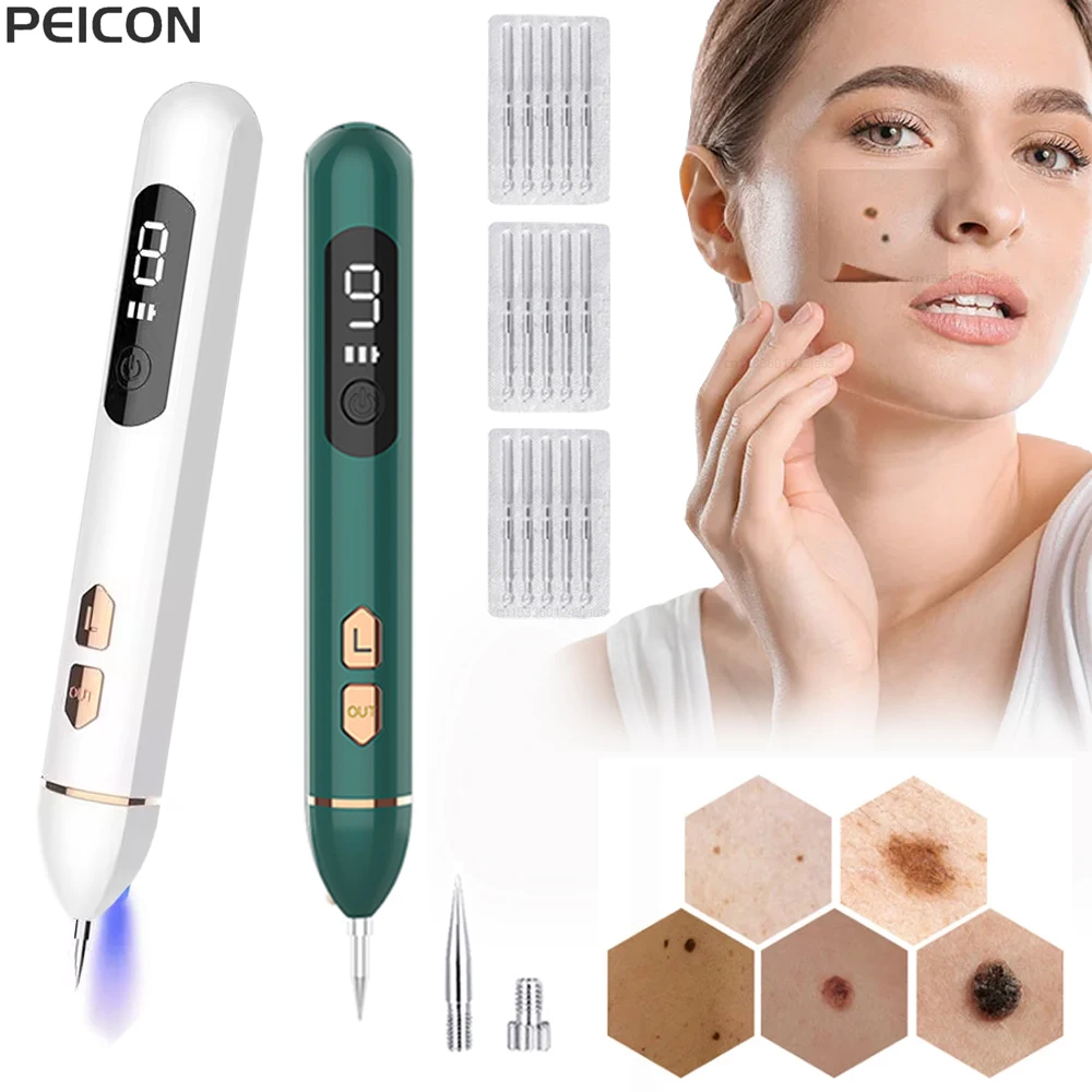Laser Plasma Pen Remover for Warts Moles Skin Tags Freckles Papilloma Nevus Dark Spots
