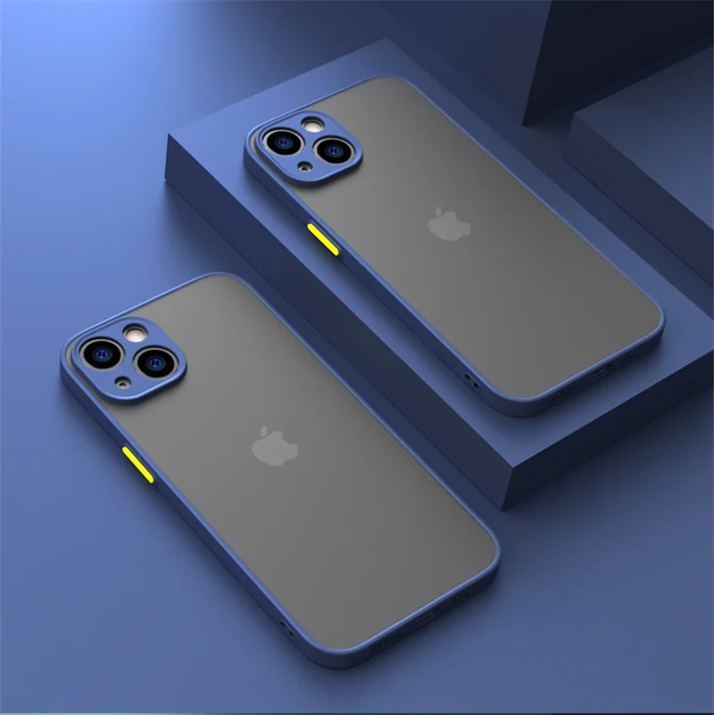 Enhanced Shockproof Armor Bumper Phone Case - Silicone Hard Protective Cover