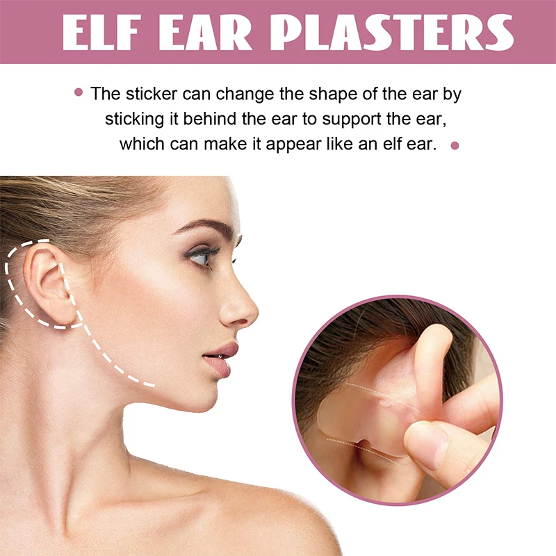 6/18/30 Patches Cosmetic Ear Corrector Protruding Ear Solution Invisible Elf Ear Patches No More Big Ears Sticking Out 2