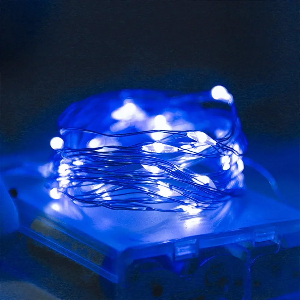 LED Fairy Lights Battery Operated Copper Wire Garland - Outdoor & Indoor Party and Wedding Decor