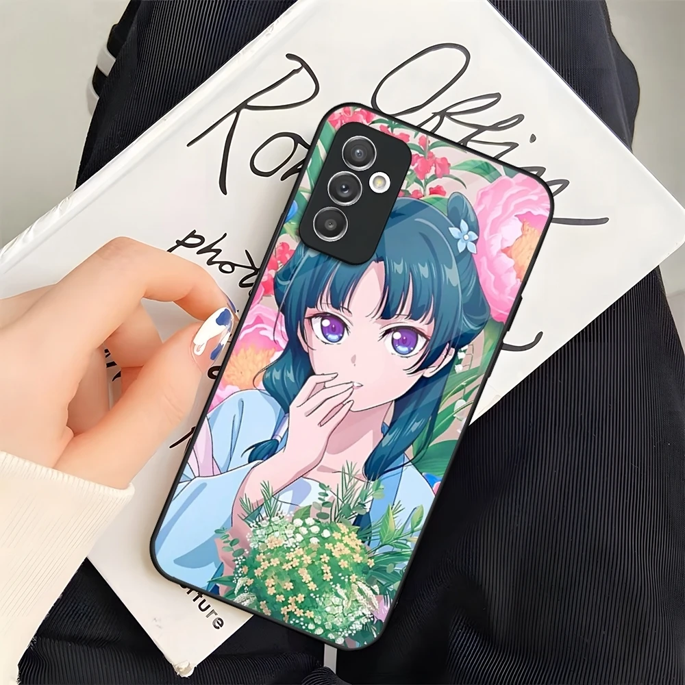 Elegant Jinshi Maomao Glass Phone Case