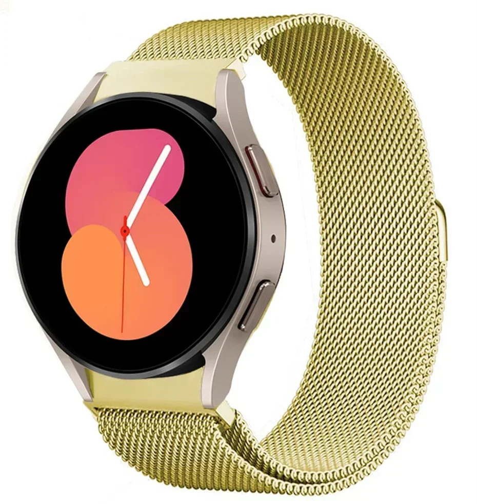 Sleek Milanese Loop Band for Smartwatches - No Gaps Design, Multiple Sizes