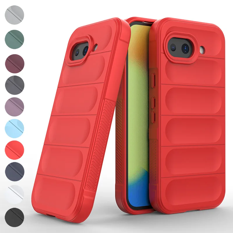 Enhanced Silicone Shockproof Phone Case with 6D Air Bag Protection