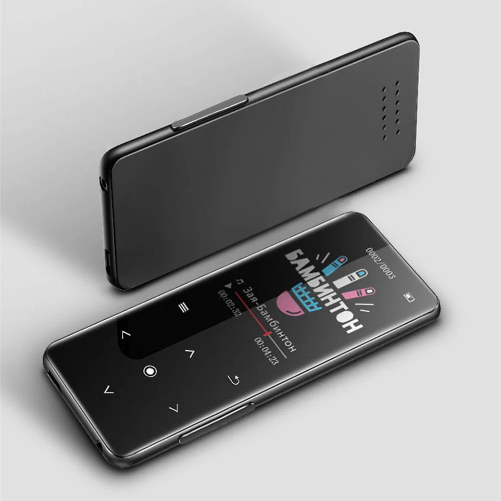 Lecteur MP3 Bluetooth 5.0, MECHEN 2.4 Tactile Baladeur 32Go Numérique