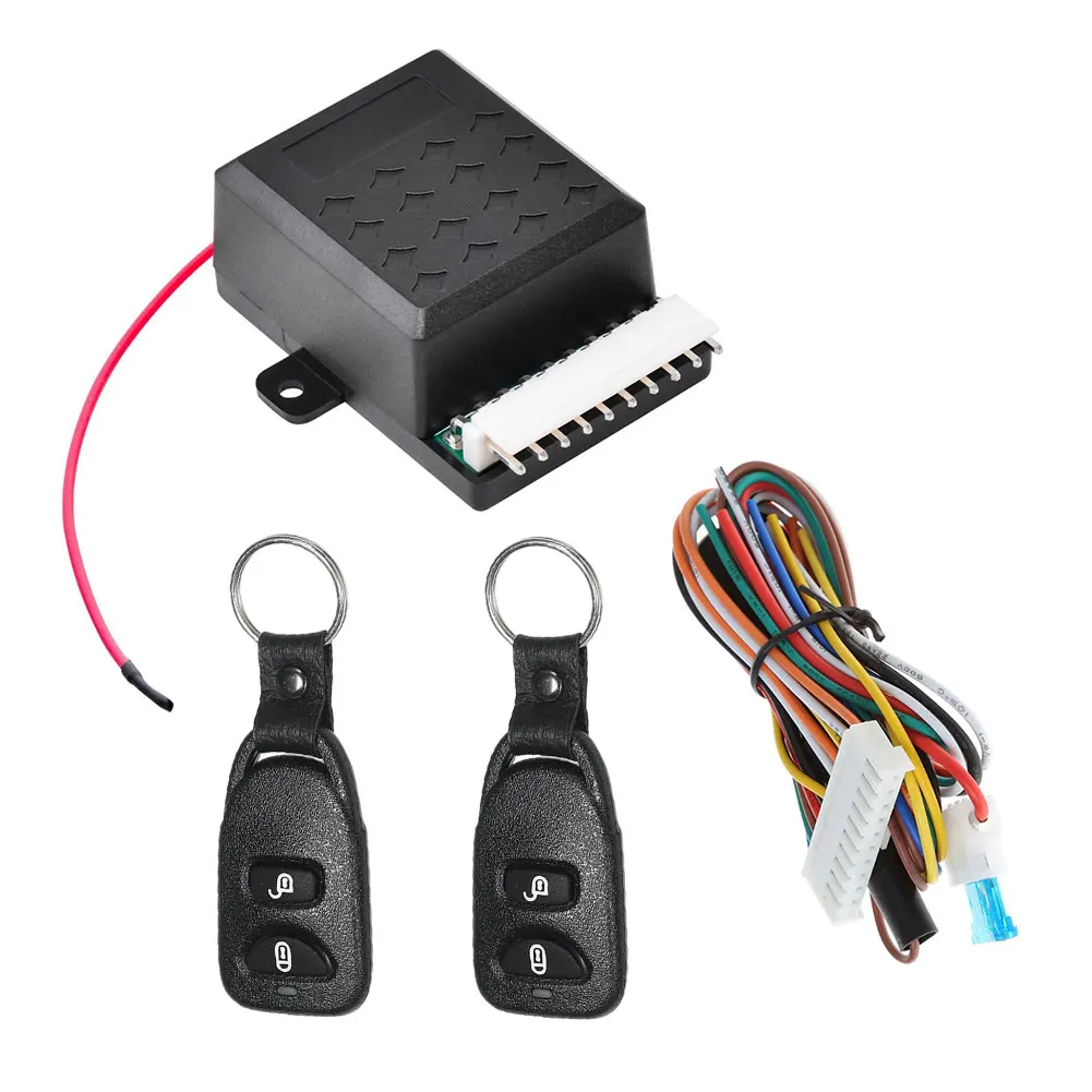 Shkalacar Universal Autotürschloss, Zentralverriegelung Nachrüsten, Keyless  Entry System Auto Wegfahrsperre Auto Remote Central Kit mit Control Box :  : Elektronik & Foto