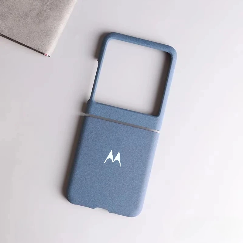 Luxury Rock Sand Slim Flip Shockproof Protective Case