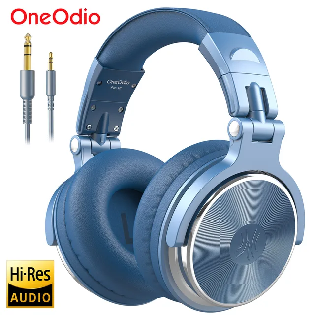 Oneodio Pro 10 Wired DJ Headphones Bass Stereo