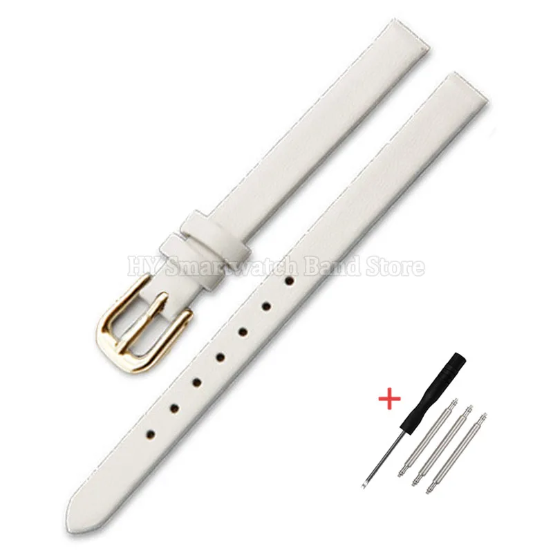 Ultra-Thin Waterproof Leather Sport Watch Strap – Soft Wrist Band