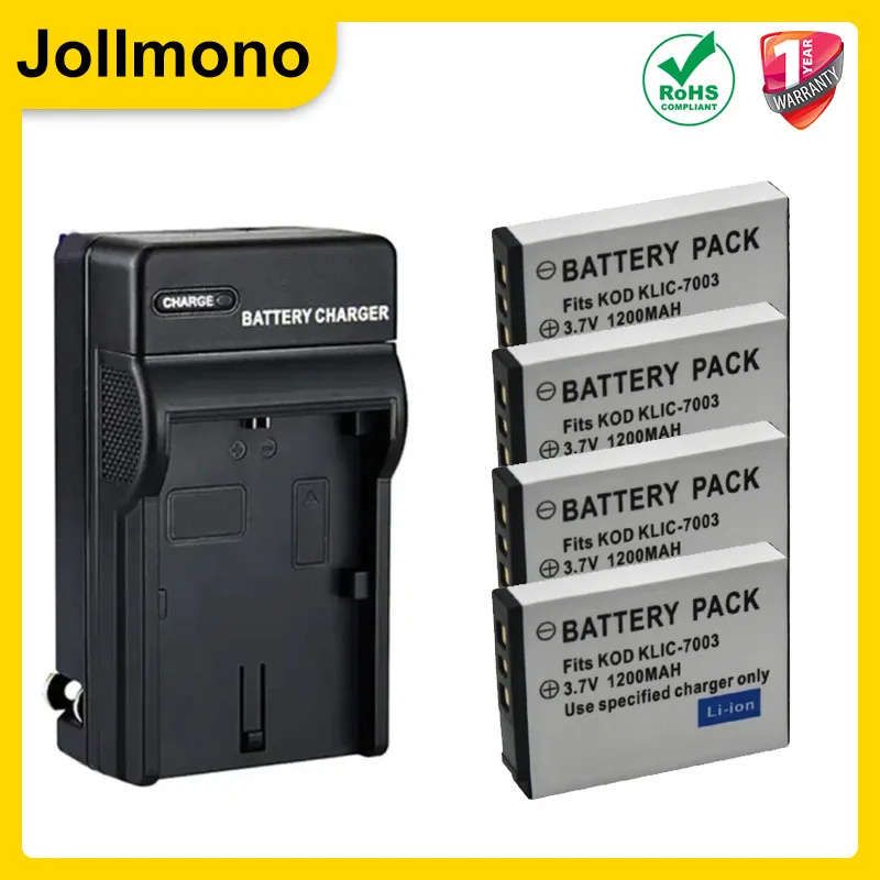 Аккумулятор для цифровой камеры Kodak EasyShare V1003 V803 M380 M381 M420, 1200 мАч