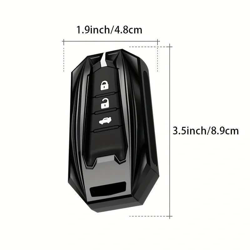 zinc alloy Car Key Case Cover Shell Toyota Prius Camry Corolla CHR C HR RAV4 Land Cruiser Prado Protector Accessories