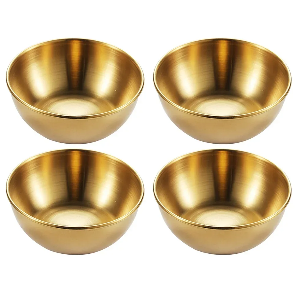 Stainless Steel Sauce and Spice Dishes Set - Specialty Tableware Collection