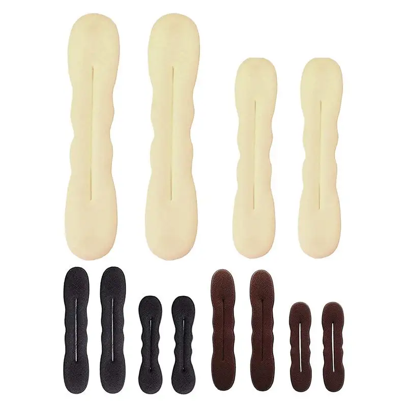 Hair Bun Bun Cushion Hair Maker Twist Vintage Headbands Donut Hair Bun Maker Per Matrimoni Viaggi Date Dance Riunioni Di Famiglia