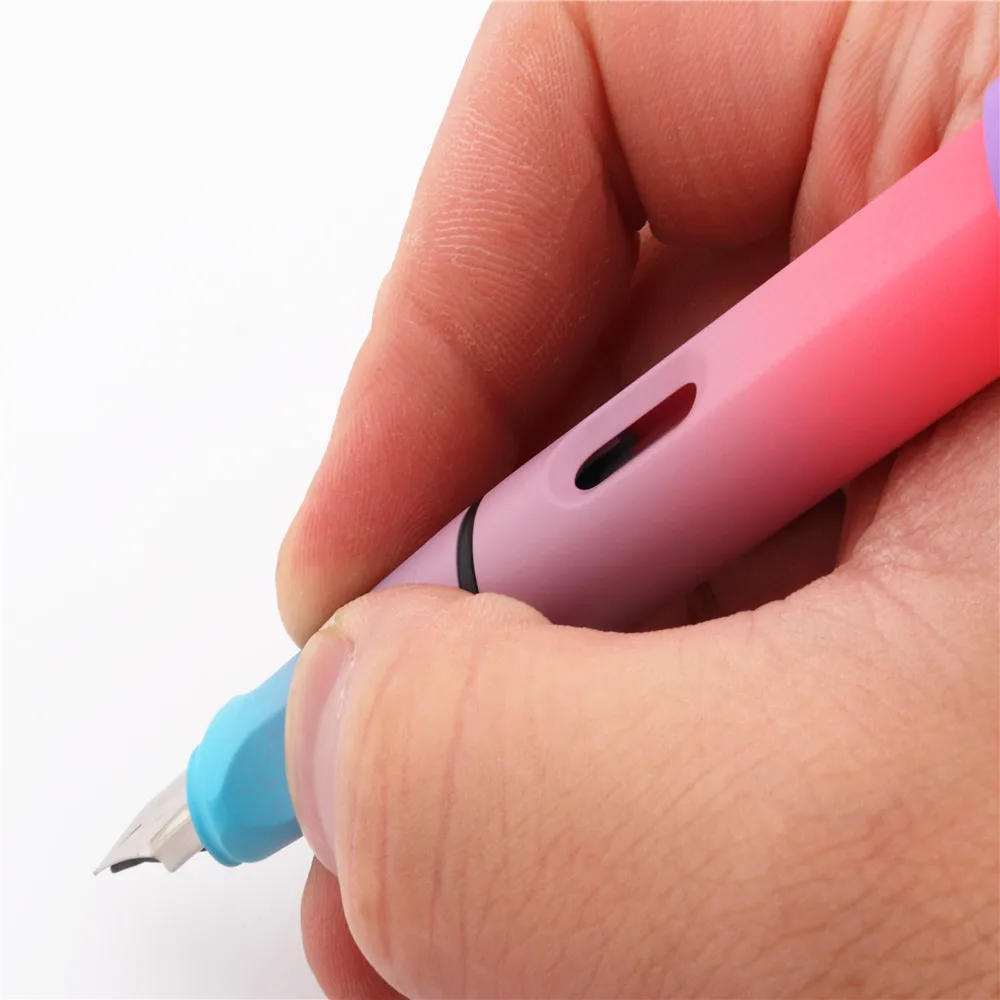 777 Mixed colors Business Office Fountain Pen student School Stationery Supplies ink nibs