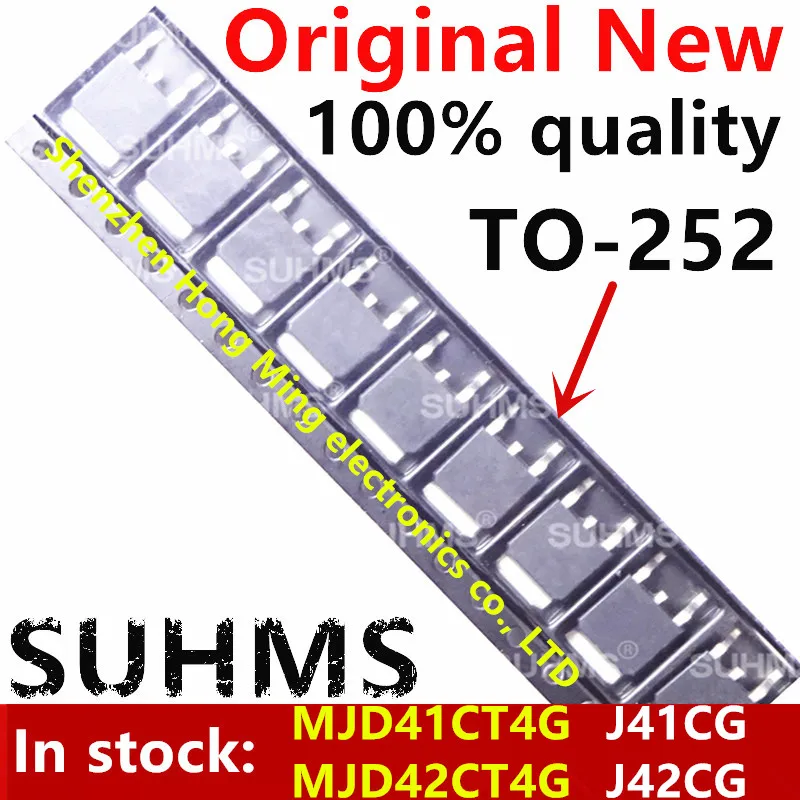 (10 шт.) 100% новый набор микросхем MJD41CT4G MJD42CT4G J41CG J42CG TO-252 (art.: 3920bec097e71) - 3920bec097e71