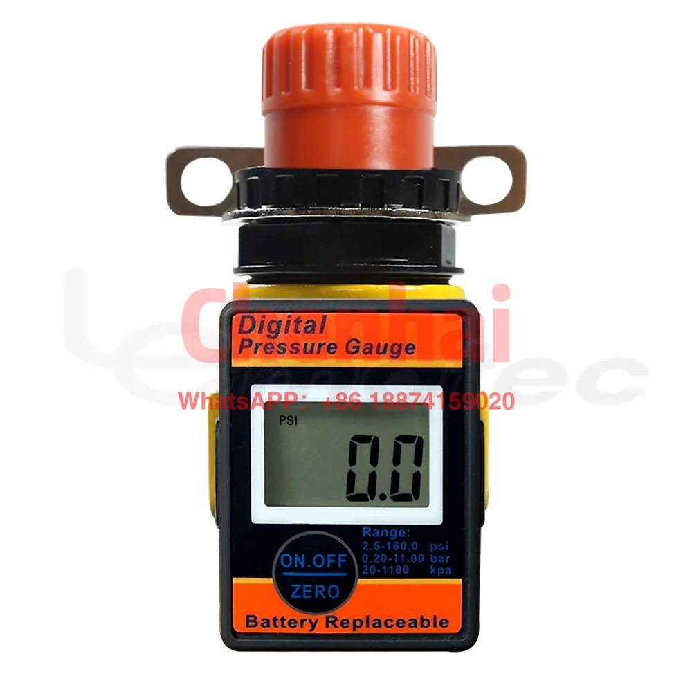

Pressure Air Valve Regulator With Digital Pressure Gauge 1/4" Port Air Control Unit For Compressor Machine Easy To Read Accurate