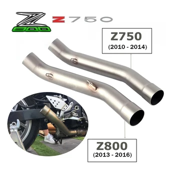 Motorcycle Exhaust Muffler Escape For KAWASAKI Z800 2013-2016 Z750 2007-2014 Exhaust Contact Middle Link Pipe z750 z800