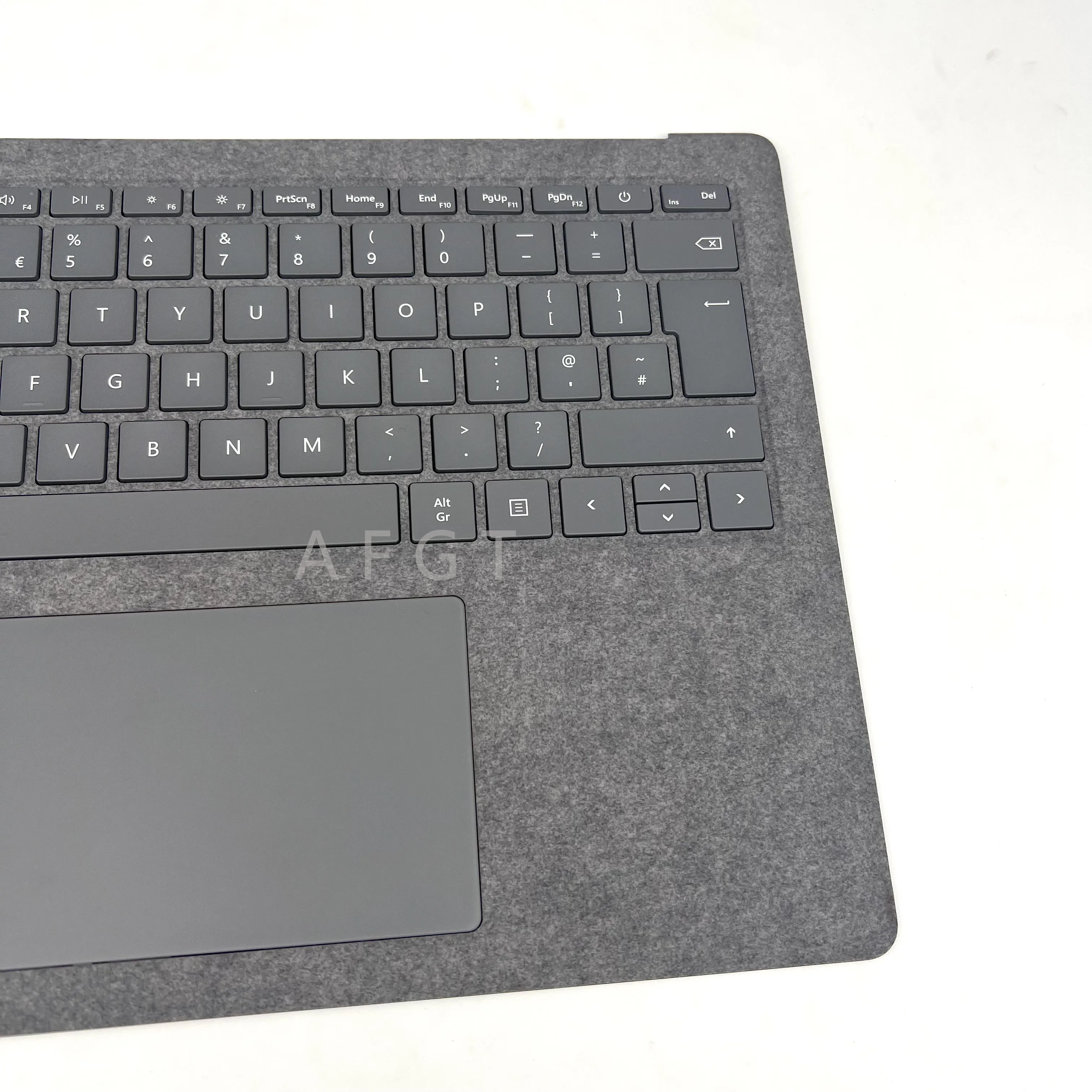 Original For Surface Laptop3 4 Metal Assy 1868 1867 1950 1951 13.5in Gary UK Keyboard Palmrest Cover With Backlight NEW