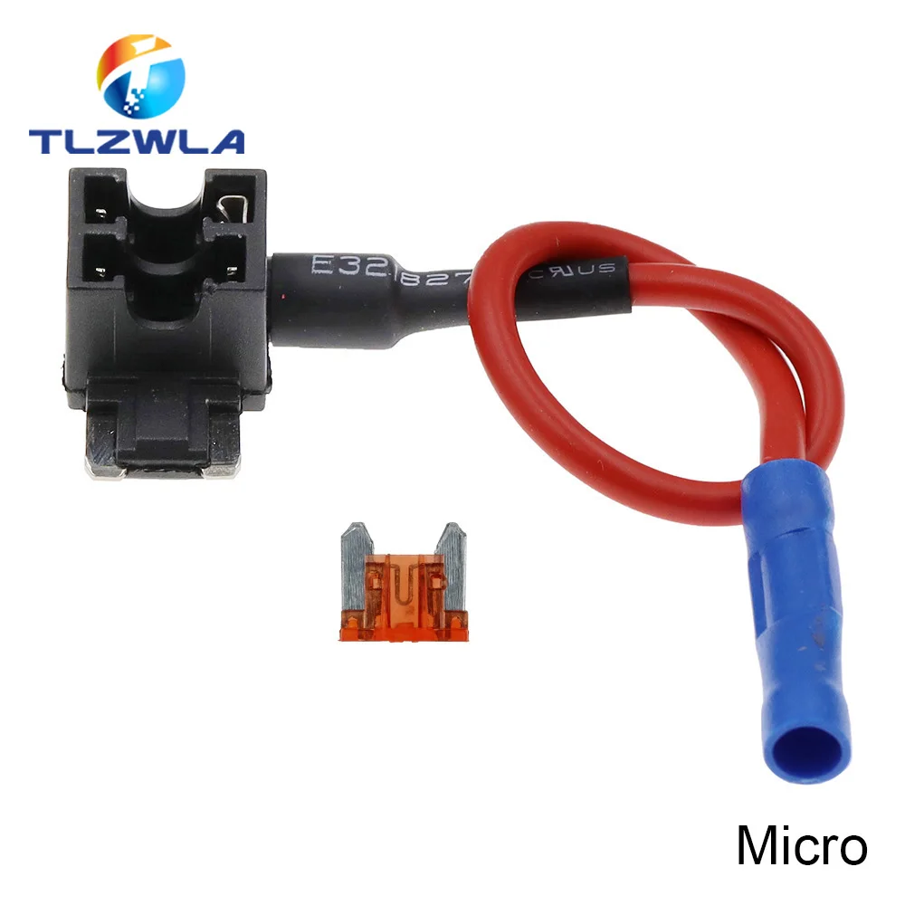 12V MINI SMALL MEDIUM Size Car Fuse Holder Add-a-circuit TAP thumbnail 8