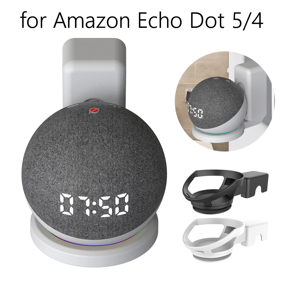 Speaker Holder Wall Bracket ABS Storage Shelf Cable