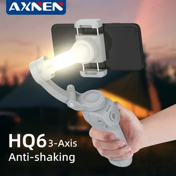 Estabilizador portátil de 3 ejes para teléfono inteligente con luz diPhone Android seguimiento facial Tiktok Vlog Gimbals * COMPRA INTERNACIONAL* 1