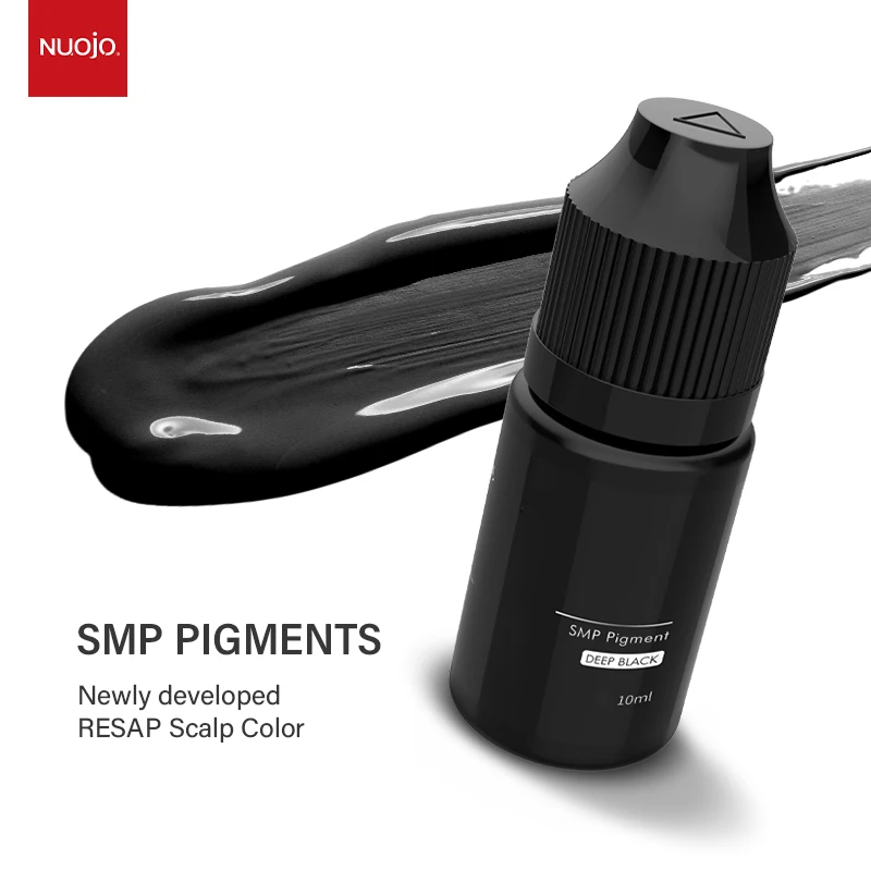 Season Der 10ML Deepest Black Micropigmentation Ink High Quality Liquid Hair Tattoo Pigments With No Discoloration SMP Inks