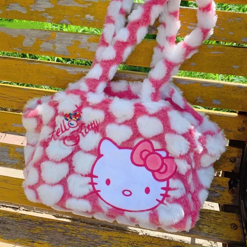 Sanrio Hello Kitty Face Plush Pochette Shoulder Bag Japan Limited | eBay