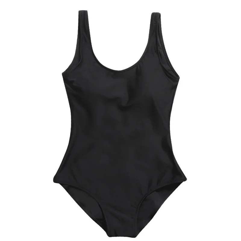 Traje de baño con Push-Up para mujer, bañadores sexys, traje de baño sólido, Monokini, bañadores, Bikini desgastado de playa blanco