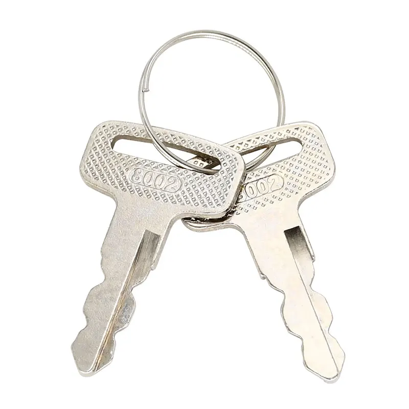 3PCS Ignition Keys 8002 JU6-H2511-10 Compatible with Yamaha Golf Cart PTV 10+ 2010-Present Electric Gas Buggy Vehicle
