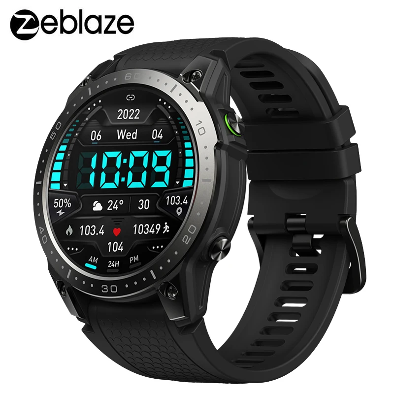Zeblaze Ares 3 Pro Smart Watch Men Outdoor Military Grade Tenacità Hifi Bluetooth Telefonata Smartwatch Ultra Hd Amoled Display