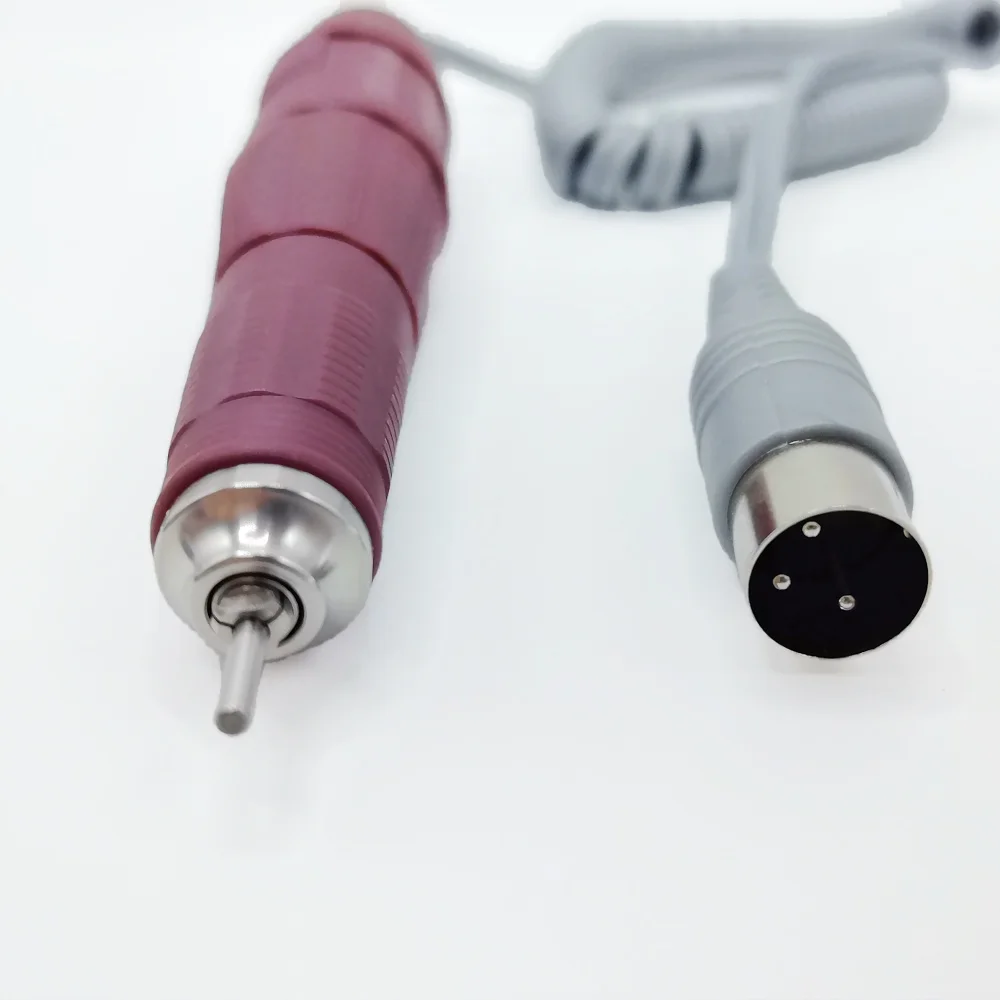 STRONG 210 45000RPM Micromotor Polish Nail Drill Pen Machine 102LN Handpiece Electric Milling Manicure Machine Handle Nail Tool 6