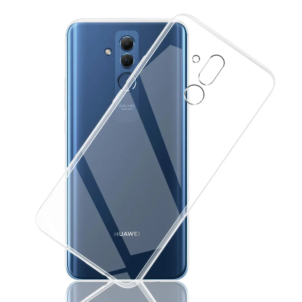 For Huawei Mate 20 Lite Case Clear Silicone Soft TPU Phone Cover For Huawei Mate 20 Pro Funda For Mate 20 Transparent Coque 6