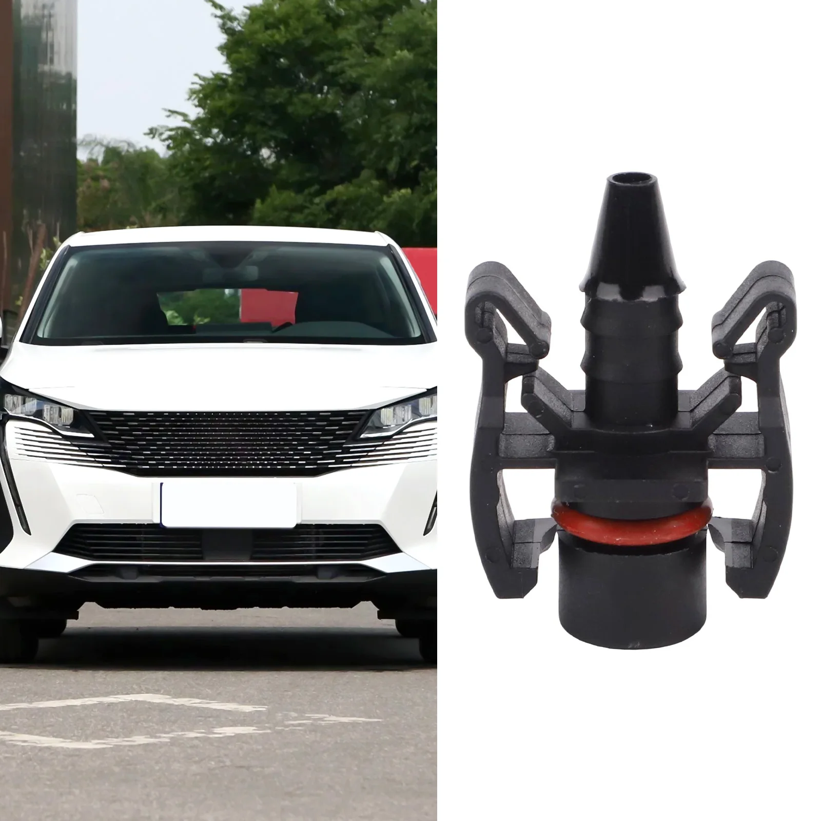 Expansion Tank Return Hose Connector Protector 1Pc Car Kettle Return Pipe Connector Easy Installation Waterproof Durable Part