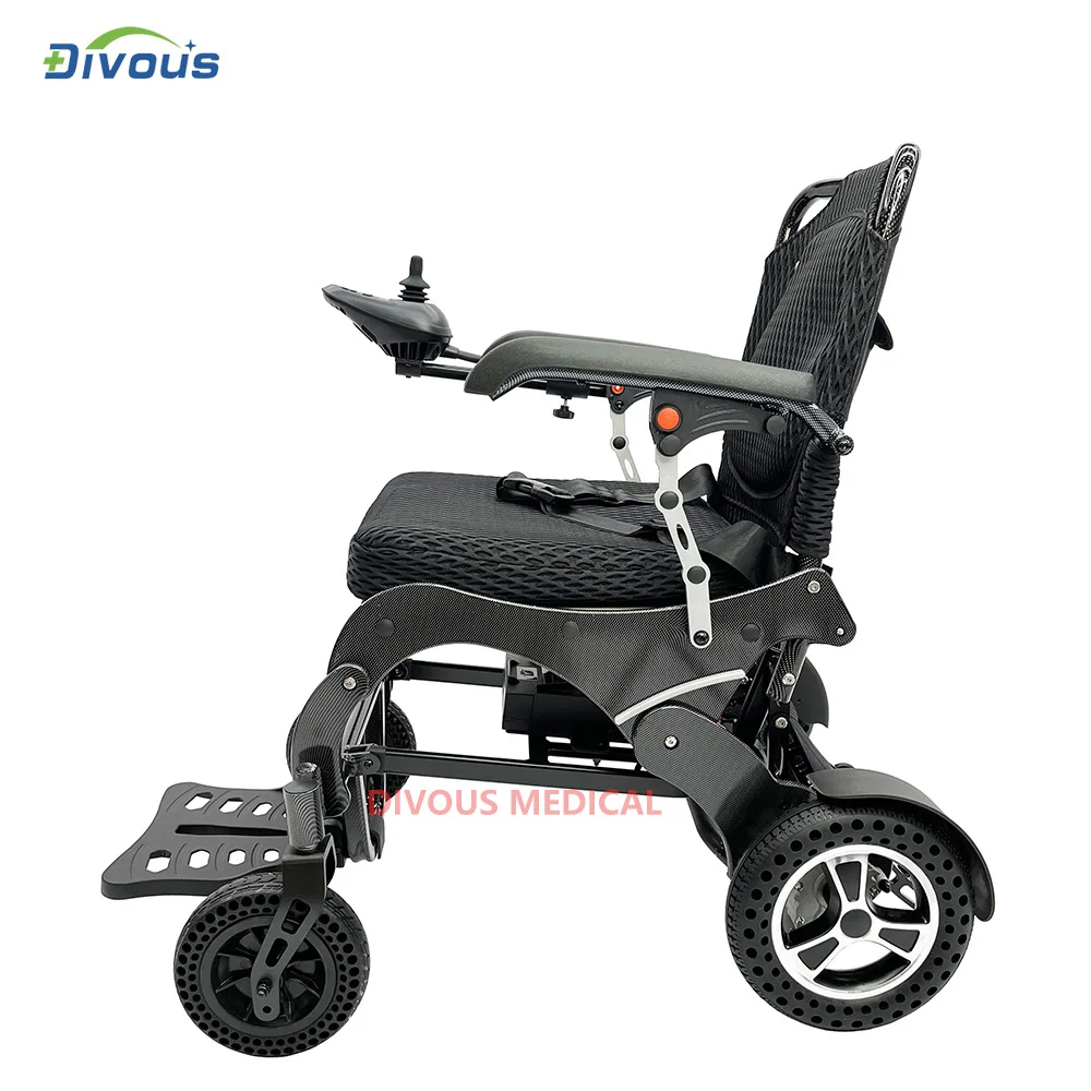 Powerful Wheelchair Electric Disabled Lightweight 4 Wheel Scooter Folding Portable Wheel Chair